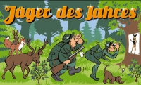 Jger des Jahres Fahne / Flagge 90x150 cm