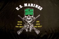 USA Marine Corps Mess with the best Fahne / Flagge 90x150 cm