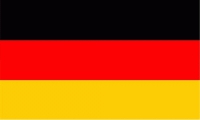Deutschland Premium Sturmflagge 90x150 cm
