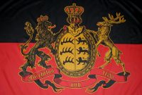 Königreich Württemberg Fahne / Flagge 90x150 cm (Motiv 3)
