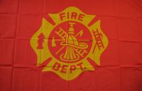 Fire Department Fahne / Flagge 90x150 cm