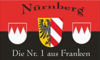 Nürnberg Fan Fahne / Flagge 90 x 150 cm Die Nr.1 aus Franken