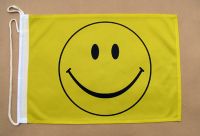 Smile Fahne / Flagge 27x40 cm