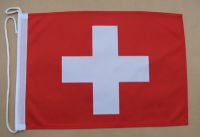 Schweiz Fahne / Flagge 30x30 cm