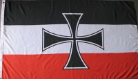 Gösch Eisernes Kreuz Fahne / Flagge 90x150 cm