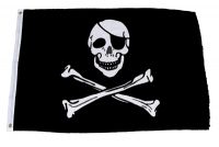 Piraten Fahne / Flagge 60x90 cm