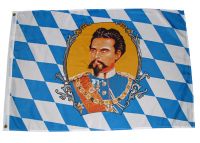 Bayern König Ludwig Fahne / Flagge 60x90 cm