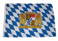 Bayern mit Löwen Fahne / Flagge 60x90 cm