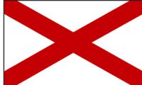Alabama Fahne / Flagge 90x150 cm