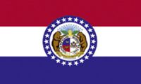 Missouri Fahne / Flagge 90x150 cm