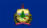 Vermont Fahne / Flagge 90x150 cm