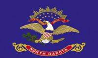 North Dakota Fahne / Flagge 90x150 cm