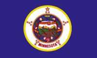 Minnesota Fahne / Flagge 90x150 cm