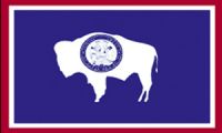 Wyoming Fahne / Flagge 90x150 cm