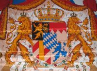 Tischflagge Königreich Bayern Fahne Flagge 10 x 15 cm