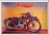 Triumph Blechpostkarte 10 x 14 cm