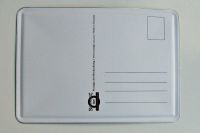 VW Karmann Ghia Blechpostkarte 10 x 14 cm