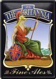 The Britannia Blechpostkarte 10 x 14 cm