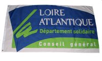 Loire-Atlantique Fahne / Flagge 90x150 cm