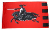 Schwarzer Ritter Fahne / Flagge 90x150 cm