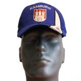 Hamburg Baseball Cap Blau /Weiss