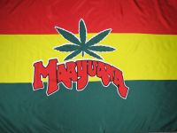 Marihuana Fahne / Flagge 90x150 cm