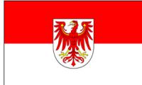 Brandenburg Fahne / Flagge 60x90 cm