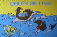 Geiles Wetter Fahne / Flagge 90x150 cm