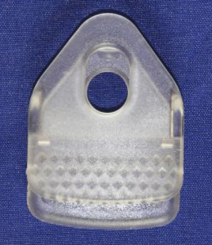 HOLDclip Mini Transparent (Fahnen Befestigung ohne Ösen)