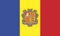 Andorra Fahne / Flagge 90x150 cm