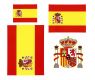 Spanien Aufkleber Set