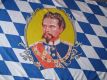 Bayern Fahne  / Flagge 90x150 cm mit König Ludwig II