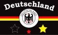 Deutschland Fan Fahne / Flagge 90x150 cm (Motiv 7)