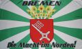 Bremen Fahne 90x150 cm Die Macht im Norden