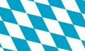 Bayern Fahne / Flagge Raute XXL 150x250 cm