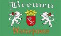 Bremen Fahne / Flagge 90x150 cm Weserpower