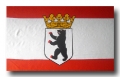 Berlin Fahne / Flagge mit Krone 150x250 cm XXL