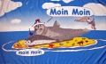 Seehund MoinMoin Sandbank Fahne / Flagge 90x150 cm Motiv 3