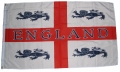 St. George 4 Lions Fahne / Flagge 90x150 cm