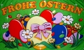 Frohe Ostern Fahne / Flagge 90x150 cm (Ostern Nr.7)