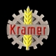 Kramer Logo Pin Durchmesser ca.25 mm Trecker