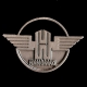 Hanomag Logo Pin ca. 30x20 mm (Trecker Pin)