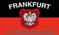 Frankfurt Fahne / Flagge 90x150 cm im Zeichen des Adlers