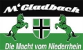 M Gladbach Fahne / Flagge 90x150 cm Motiv 3