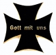 Eisernes Kreuz Pin Gott mit uns