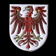Brandenburg Wappen Pin Anstecknadel 25x20 mm