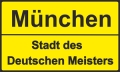 München Fahne / Flagge 90x150 cm Stadt des Deutschen Meisters