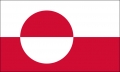 Grönland Fahne / Flagge 90x150 cm