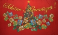 Advent Fahne / Flagge 90x150 cm (Adventszeit)