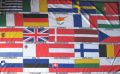 Europa 25 Länder Fahne / Flagge 90x150 cm